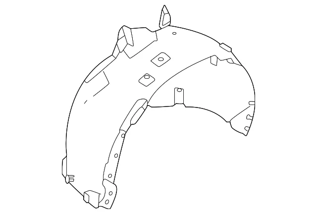 Fender Splash Shield - Volvo (32130895)