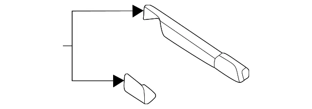 Lift-Gate Pull Handle - Volvo (32131022)