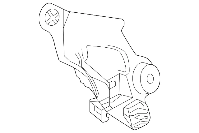 Quarter Panel Trim Panel Bracket - Volvo (32132441)