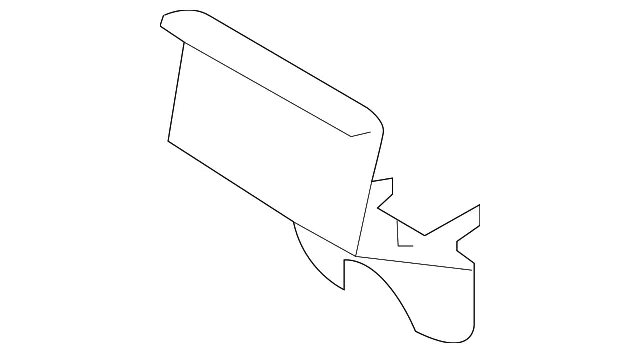 Interior Rear View Mirror Cover Access Cover - Volvo (32132603)