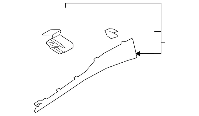 Trim Molding - Volvo (32140992)