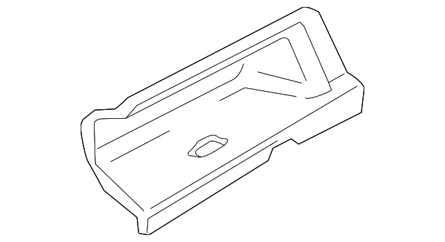 Interior Quarter Panel Trim Panel Storage Compartment - Volvo (32149824)