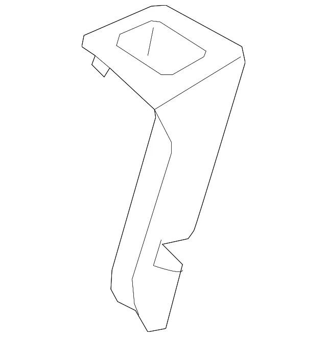 Folding Seat Latch Release Handle Bezel - Volvo (32206963)