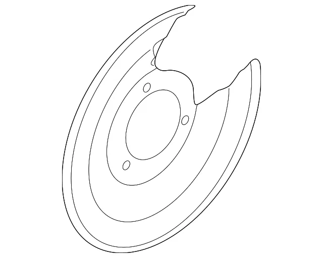 Splash Shield - Driver's Side (LH) - Volvo (32217484)