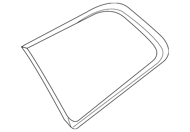 Quarter Panel Reveal Molding - Volvo (32219268)