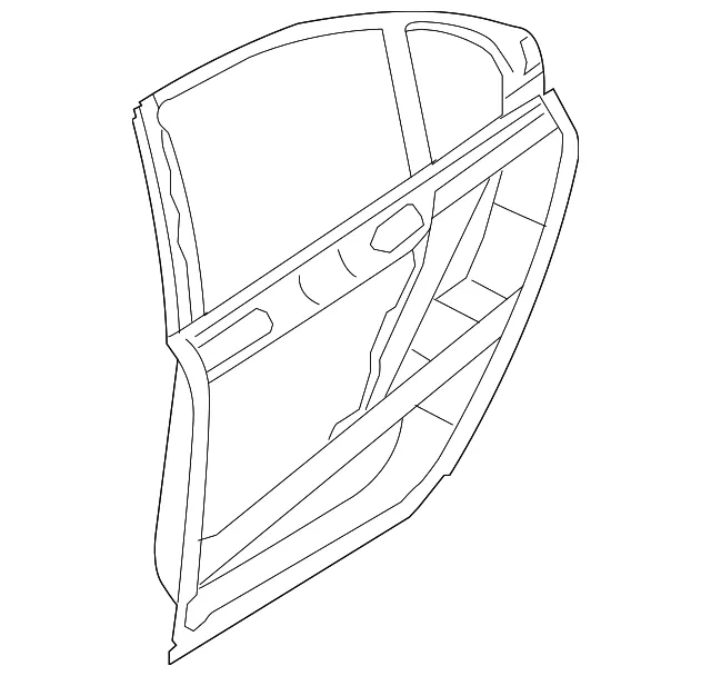 Door Shell - Driver's Side (LH) - Volvo (32228892)