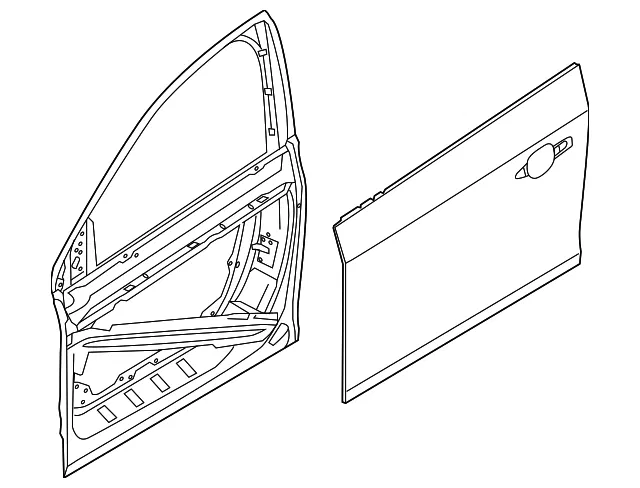 Door Shell - Volvo (32228968)