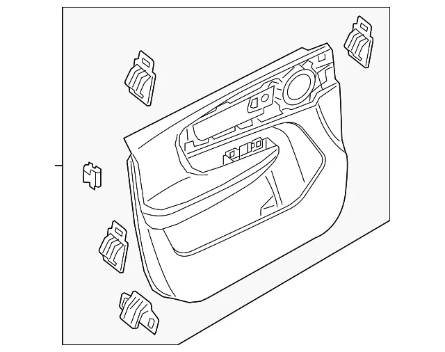 Door Trim Panel - Volvo (32229421)