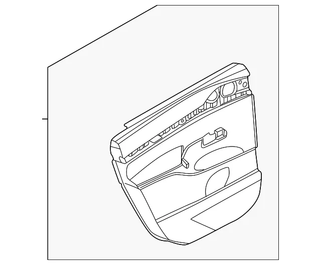 Door Interior Trim Panel - Volvo (32229525)
