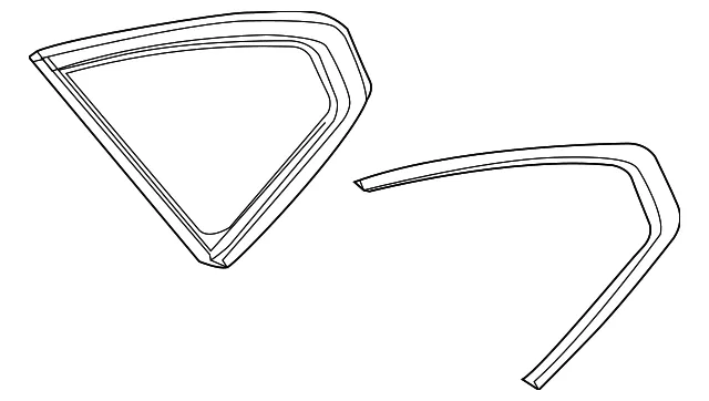 Quarter Glass - Volvo (32244114)