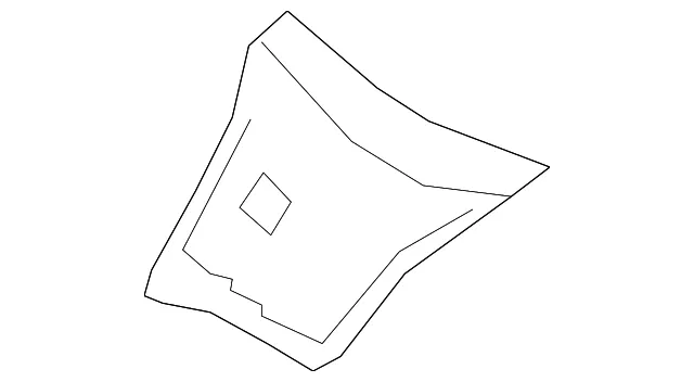 Body D-Pillar Trim Panel - Volvo (32244271)