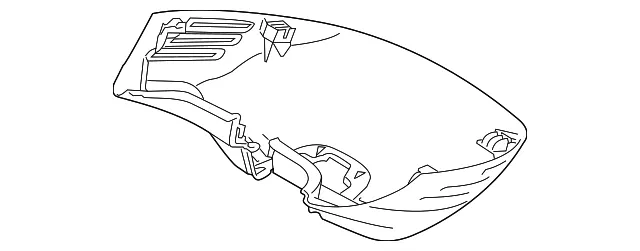 Windshield Post Trim - Volvo (32244319)
