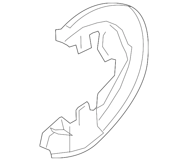 Splash Shield - Driver's Side (LH) - Volvo (32254586)