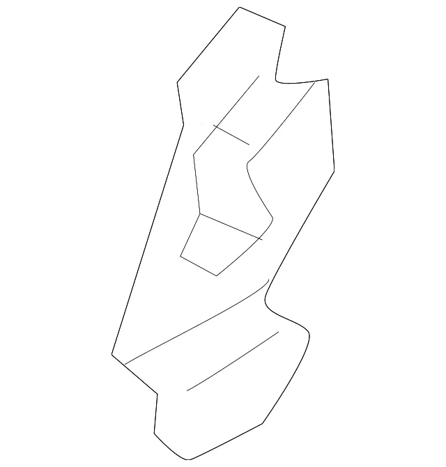 Folding Seat Latch Release Handle Bracket - Volvo (32272499)