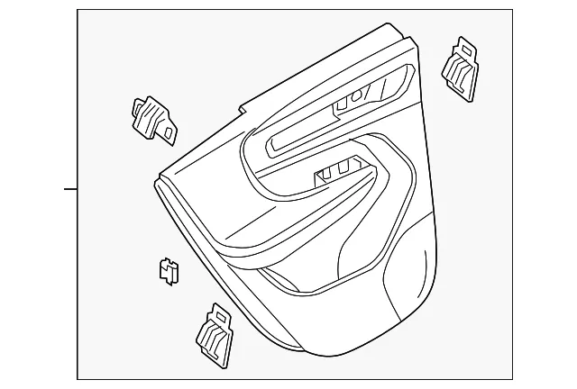 Door Trim Panel - Volvo (32274745)
