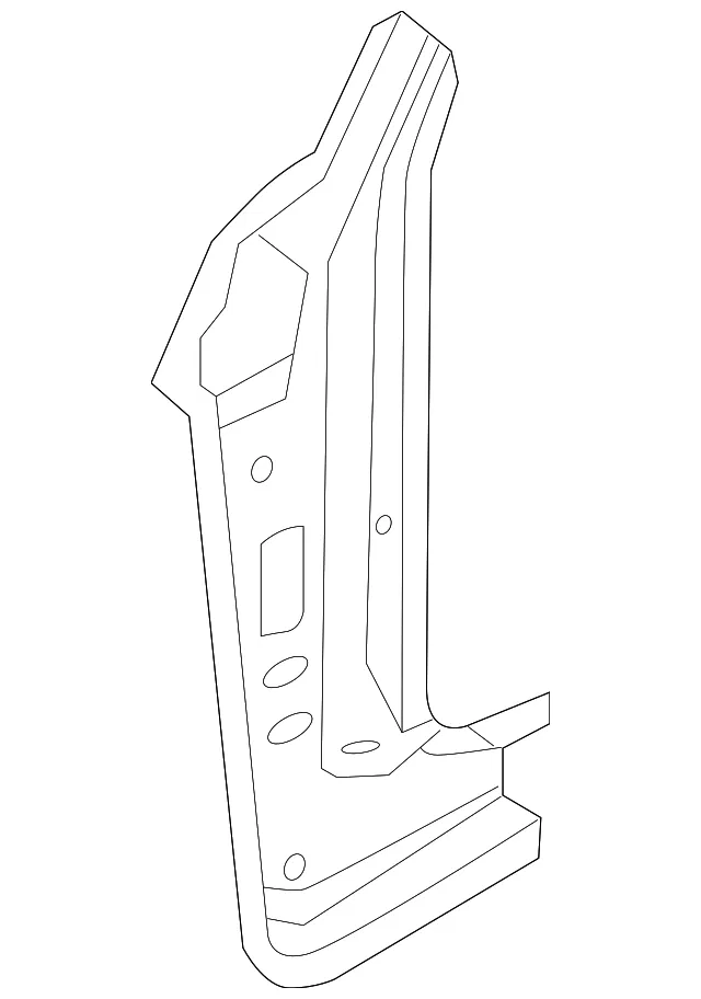 Inner Hinge Pillar - Driver's Side (LH) - Volvo (32277442)