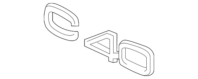 Hatch Emblem - Volvo (32285668)