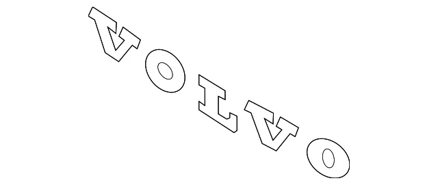 Hatch Emblem - Volvo (32285760)