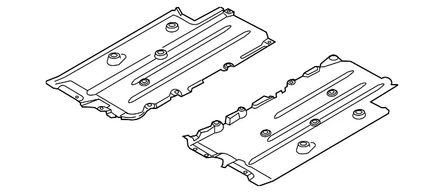 Floor Pan Splash Shield - Volvo (32289962)
