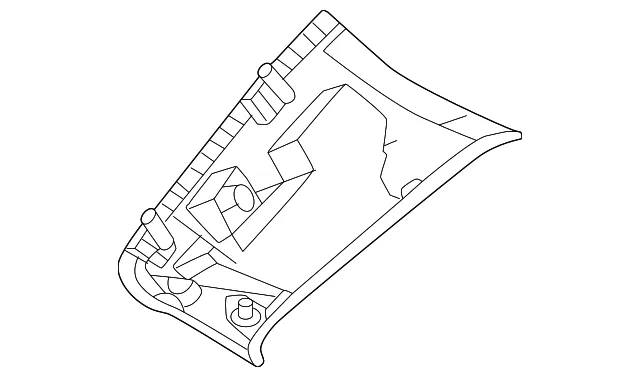 Body D-Pillar Trim Panel - Volvo (32293033)
