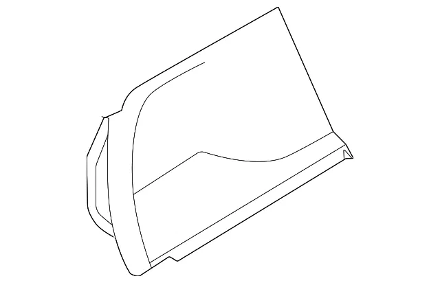 Interior Quarter Panel Trim Panel - Volvo (32293130)