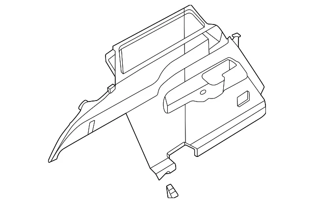Interior Quarter Panel Trim Panel - Volvo (32293132)