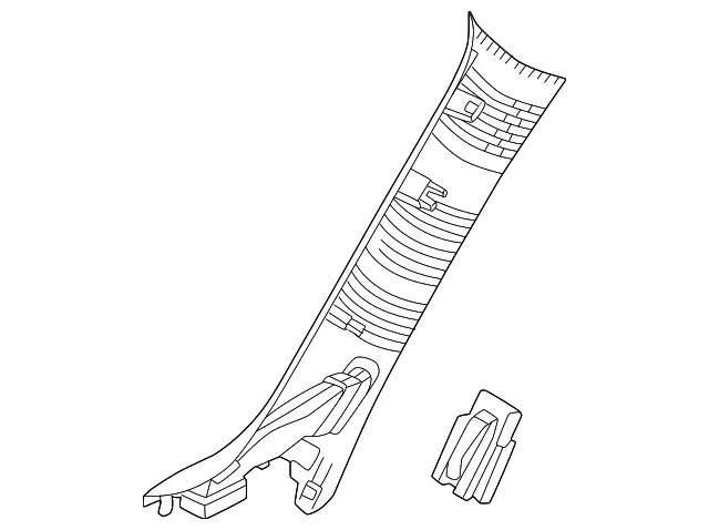 Body A-Pillar Trim Panel - Volvo (32293316)
