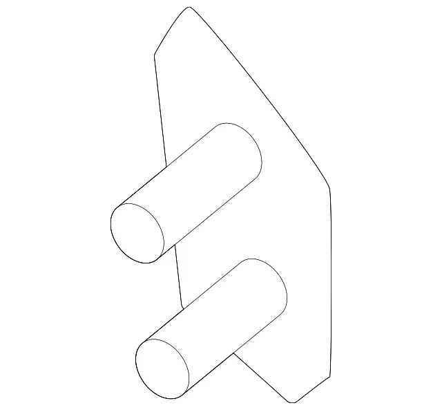 Hinge Pillar Reinforced Bracket - Volvo (32310501)