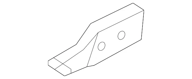 Hinge Pillar Reinforced Lower Bracket - Volvo (32310775)