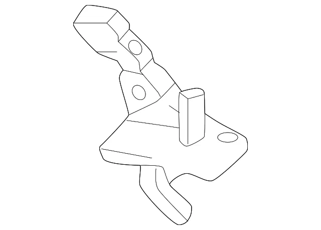 Body D-Pillar Trim Panel Bracket - Volvo (32314596)