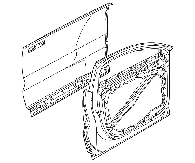Door Shell - Volvo (32321913)