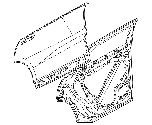 Door Shell - Volvo (32321914)