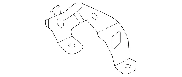 Seat Hinge Cover Bracket - Volvo (32332213)