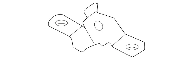 Seat Hinge Cover Bracket - Volvo (32332994)