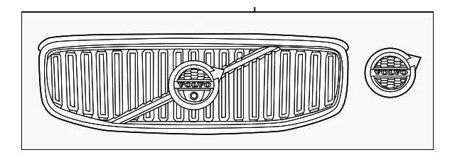 Upper Grille - Volvo (32337403)