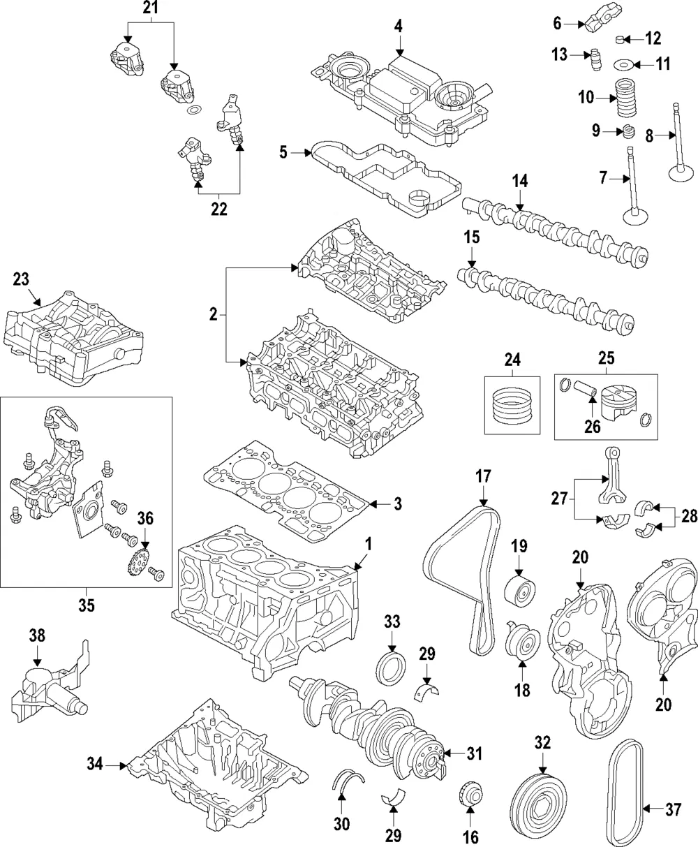 Engine Rocker Arm - Volvo (32339084)