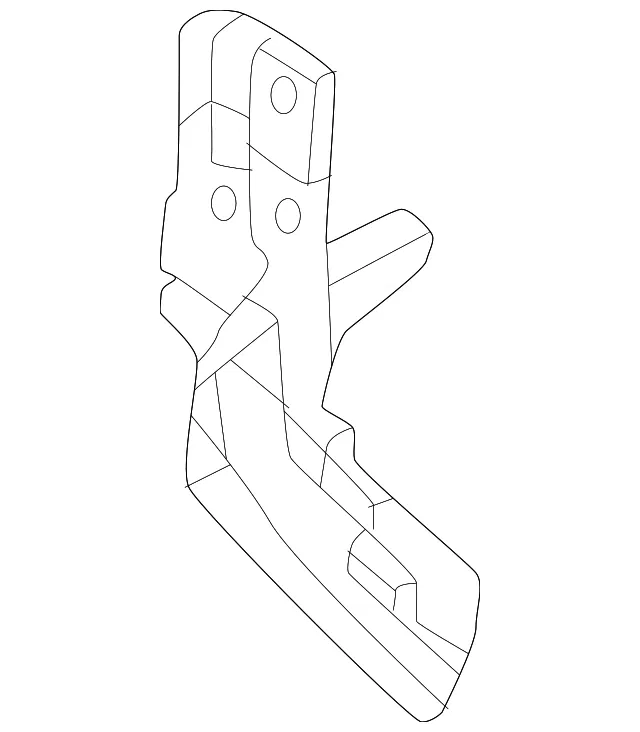 Bumper Cover Support Rail - Volvo (32345738)