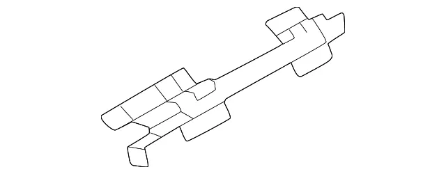 Inner Rocker Rear Bracket - Volvo (32348482)