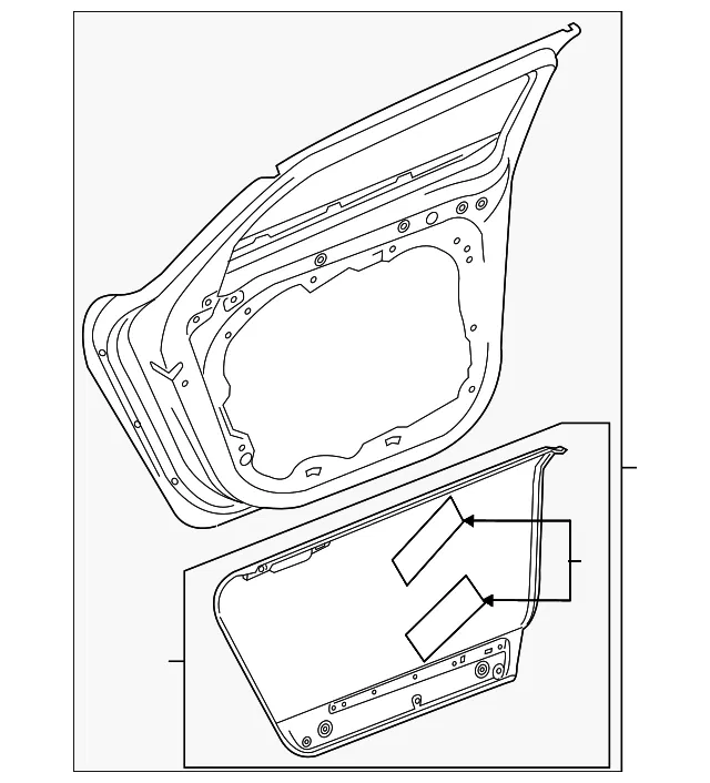 Door Shell - Volvo (32351546)