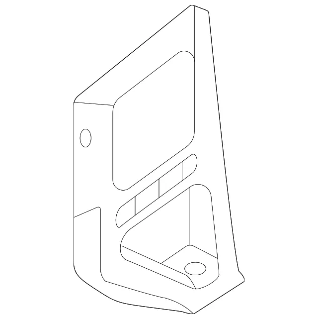 Body A-Pillar Reinforcement Anchor Plate - Volvo (32353091)