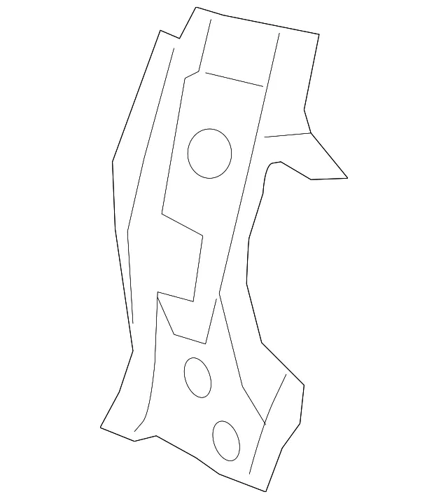 Quarter Panel Gutter - Volvo (32353826)