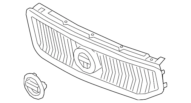 Upper Grille - Volvo (32365356)