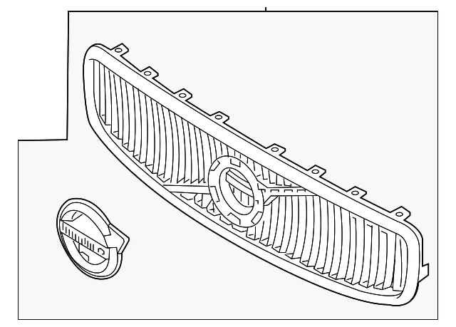 Grille - Volvo (32365387)