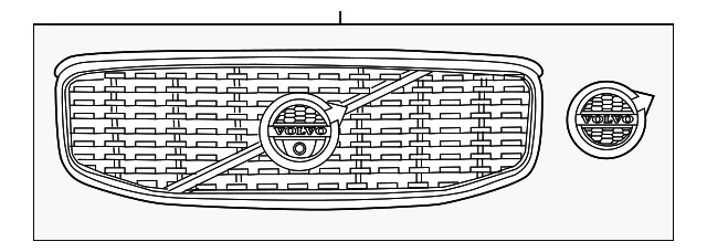 Upper Grille - Volvo (32368145)