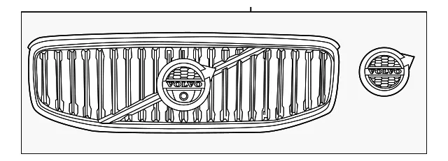 Upper Grille - Volvo (32368147)