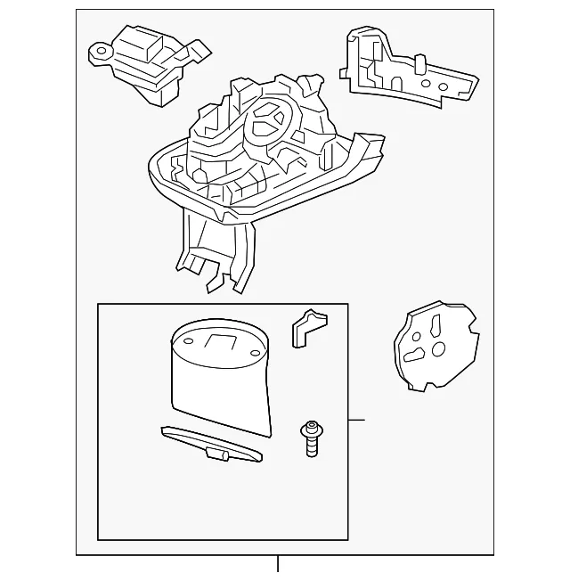 Mirror Assembly - Volvo (32368397)