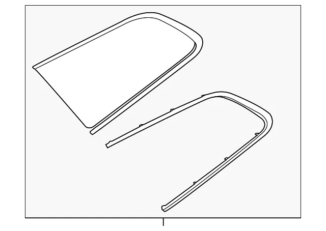 Quarter Glass - Volvo (32368774)