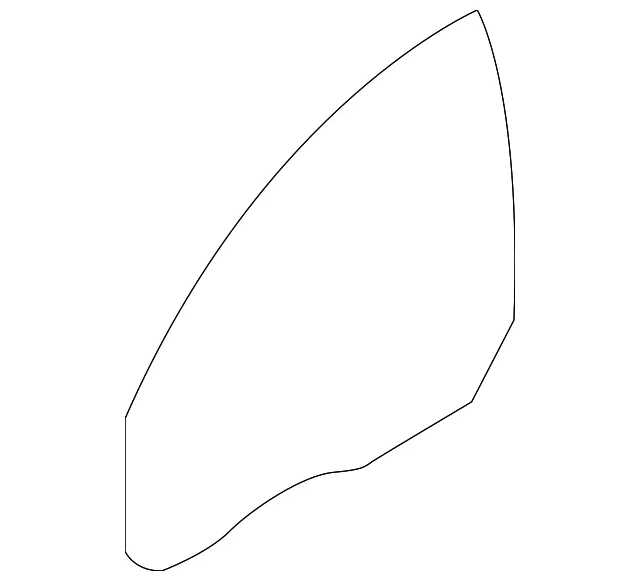Door Glass - Volvo (32368821)