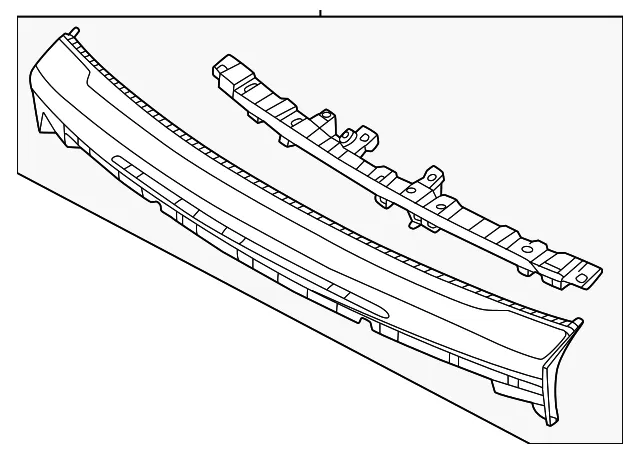 Rear Spoiler - Volvo (32386896)