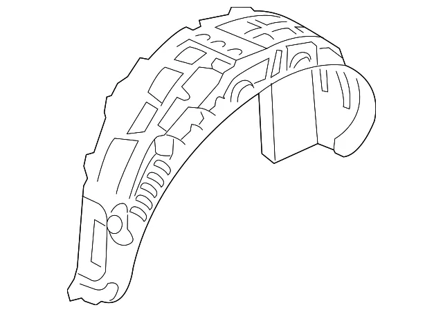 Quarter Panel Splash Shield - Volvo (32392146)